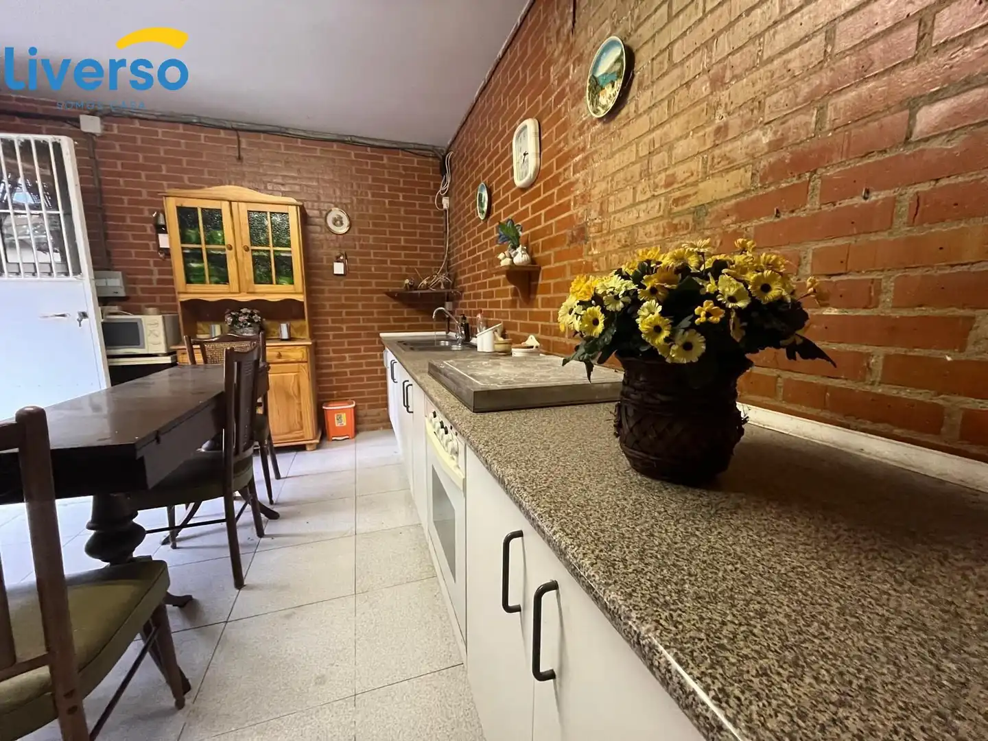 Cocina de Finca rústica en venta en Cardeñajimeno con Calefacción