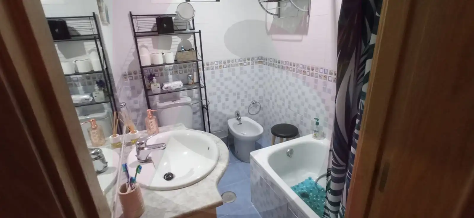 Baño de Casa o chalet en venta en Badajoz con Aire acondicionado, Calefacción y Jardín privado