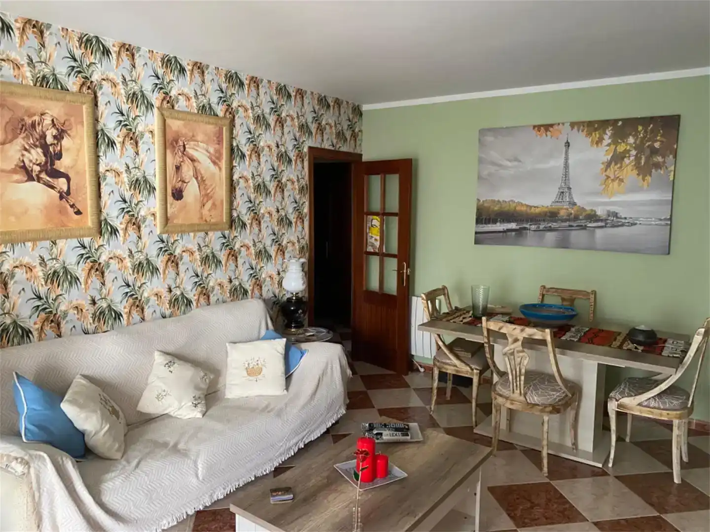 Sala de estar de Piso en venta en Canillas de Aceituno con Aire acondicionado