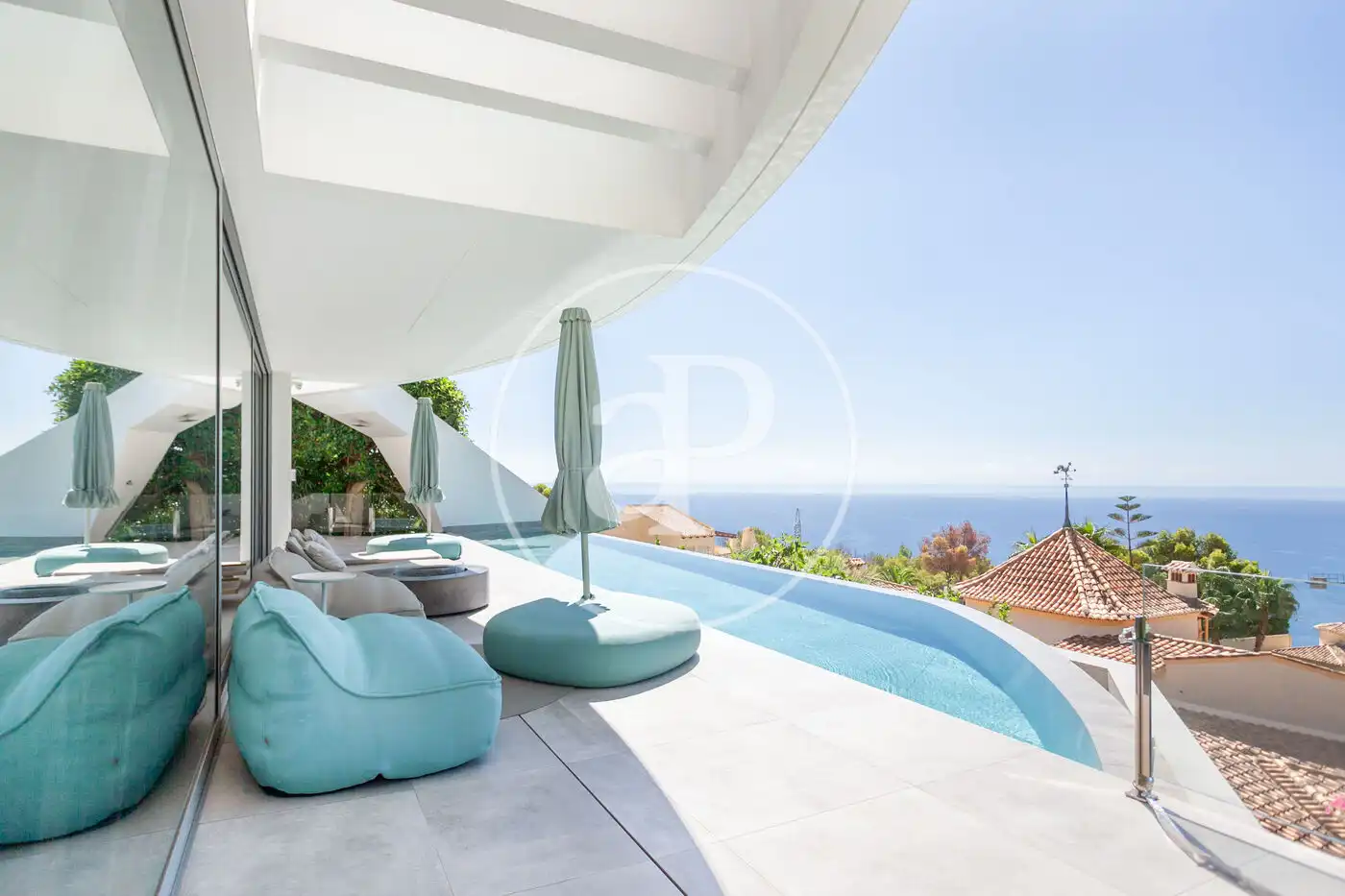 Terraza de Casa o chalet en venta en Altea con Aire acondicionado, Calefacción y Jardín privado