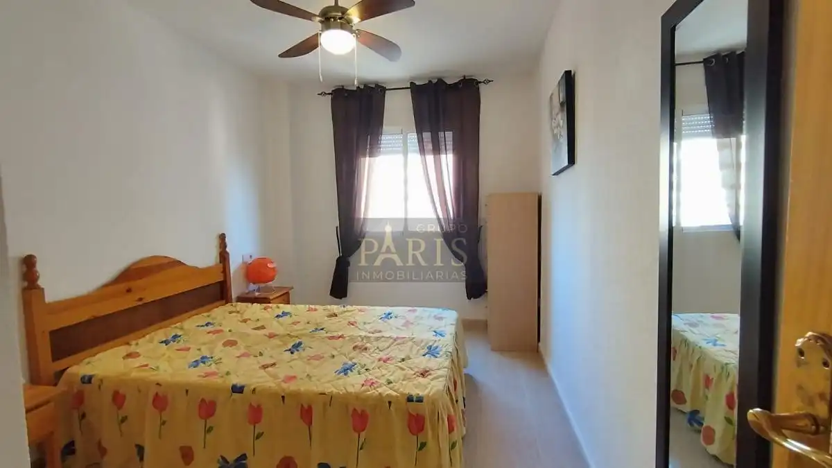 Schlafzimmer von Wohnung zur Miete in Cartagena mit Möbliert, Balkon und Gemeinschaftspool