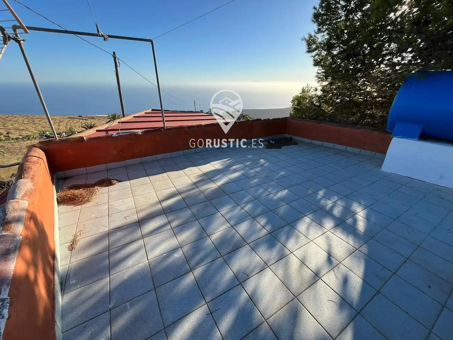 Terraza de Casa o chalet en venta en Vallehermoso