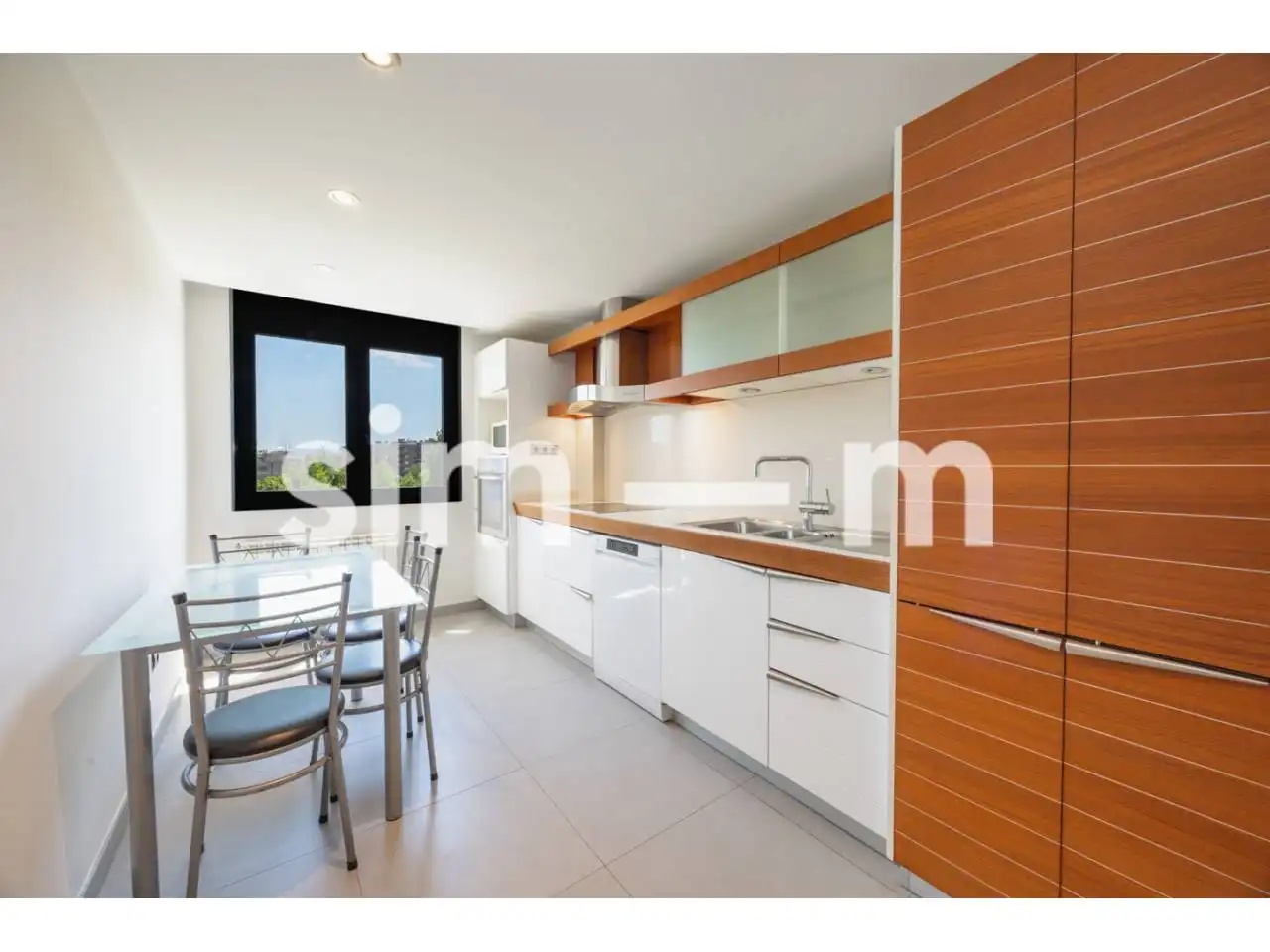 Kitchen of Flat for sale in Vic  with Heating, Parquet flooring and Terrace