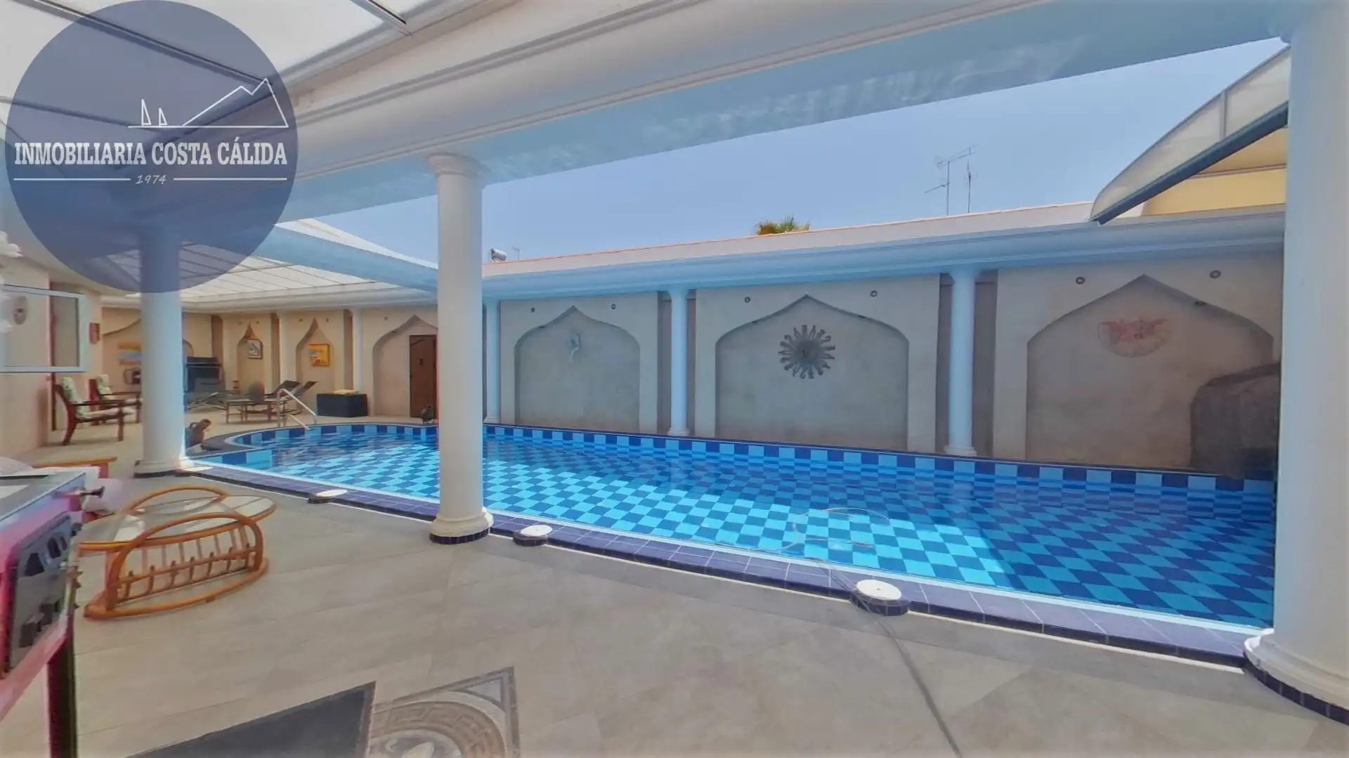 Swimming pool of Houses for sale in Águilas  with Air Conditioner, Heating and Private garden