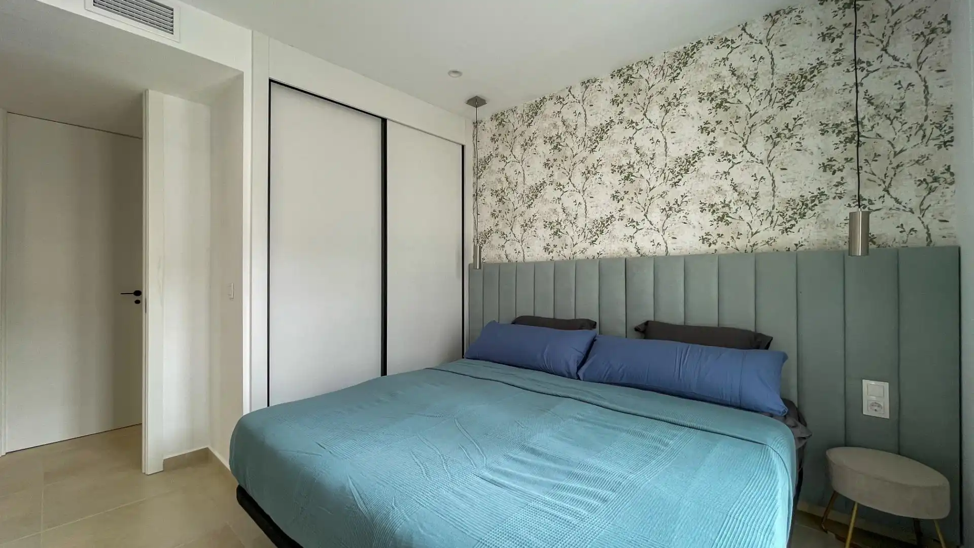 Bedroom of Houses for rent in Finestrat  with Air Conditioner, Heating and Private garden