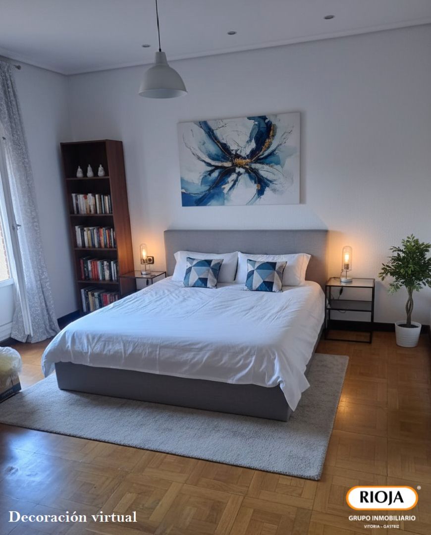 Bedroom of Flat for sale in Vitoria - Gasteiz  with Heating, Terrace and Storage room