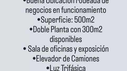 VENTA NAVE INDUSTRIAL