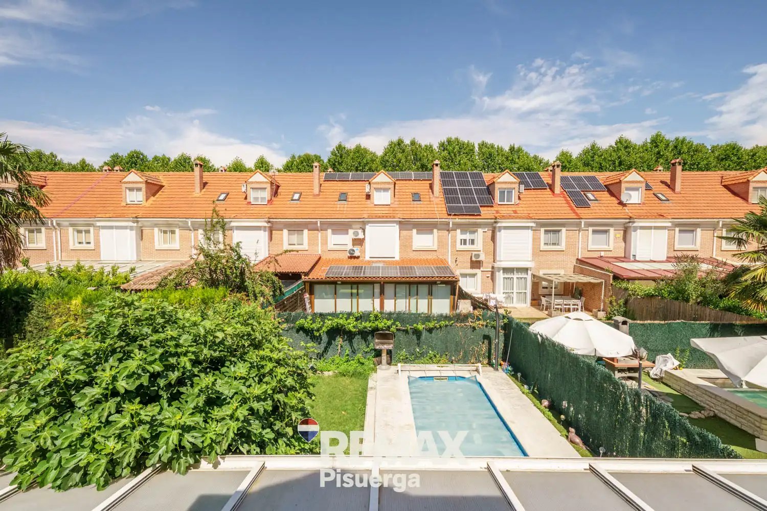 Vista exterior de Casa o chalet en venta en Arroyo de la Encomienda con Aire acondicionado, Calefacción y Jardín privado