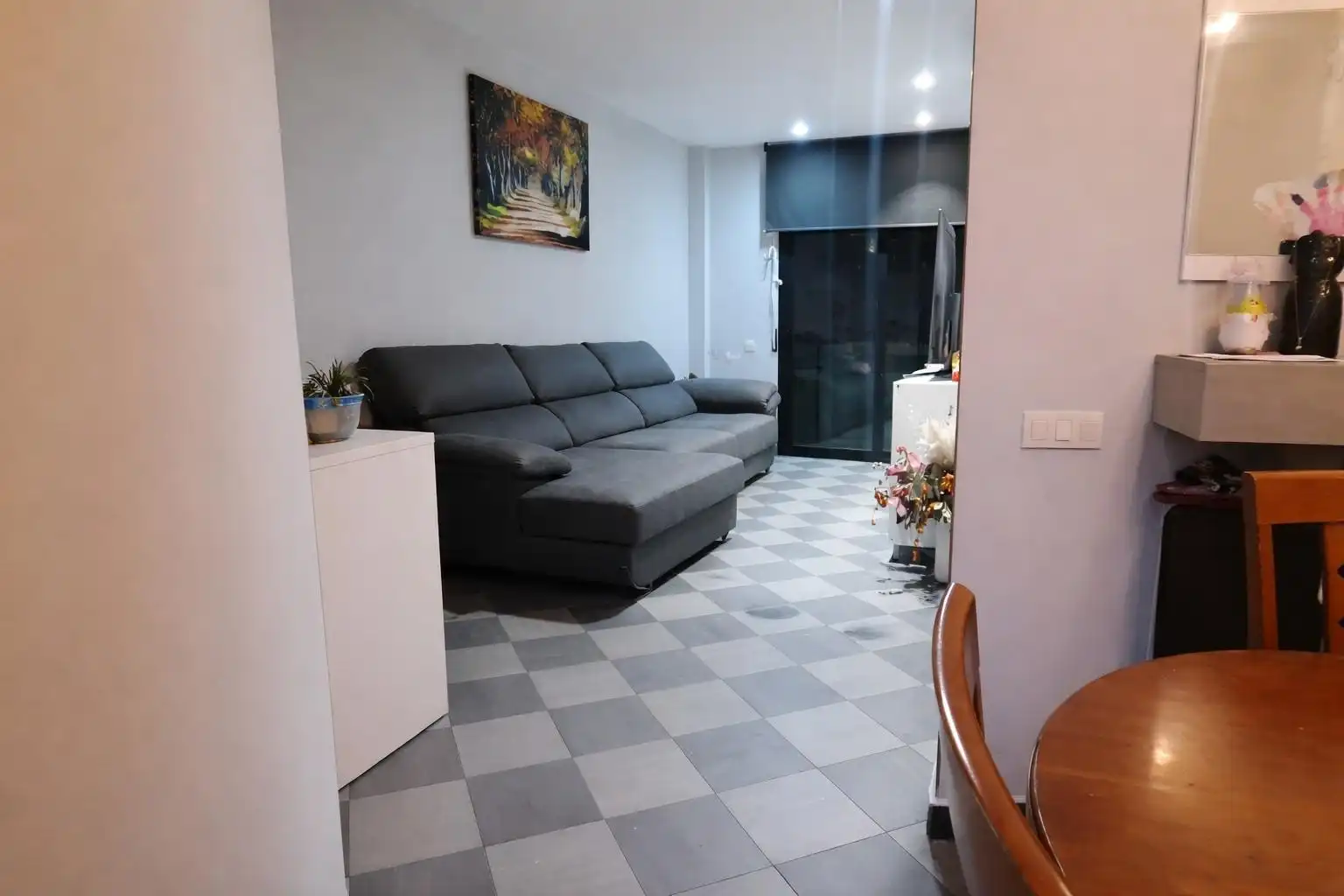 Sala de estar de Piso en venta en Mataró con Calefacción y Balcón