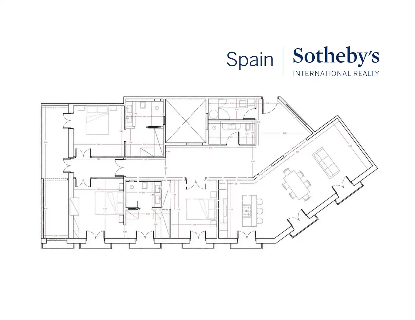 Apartament amb ascensor en venda a Gran Via de les Corts Catalanes, imagen 57