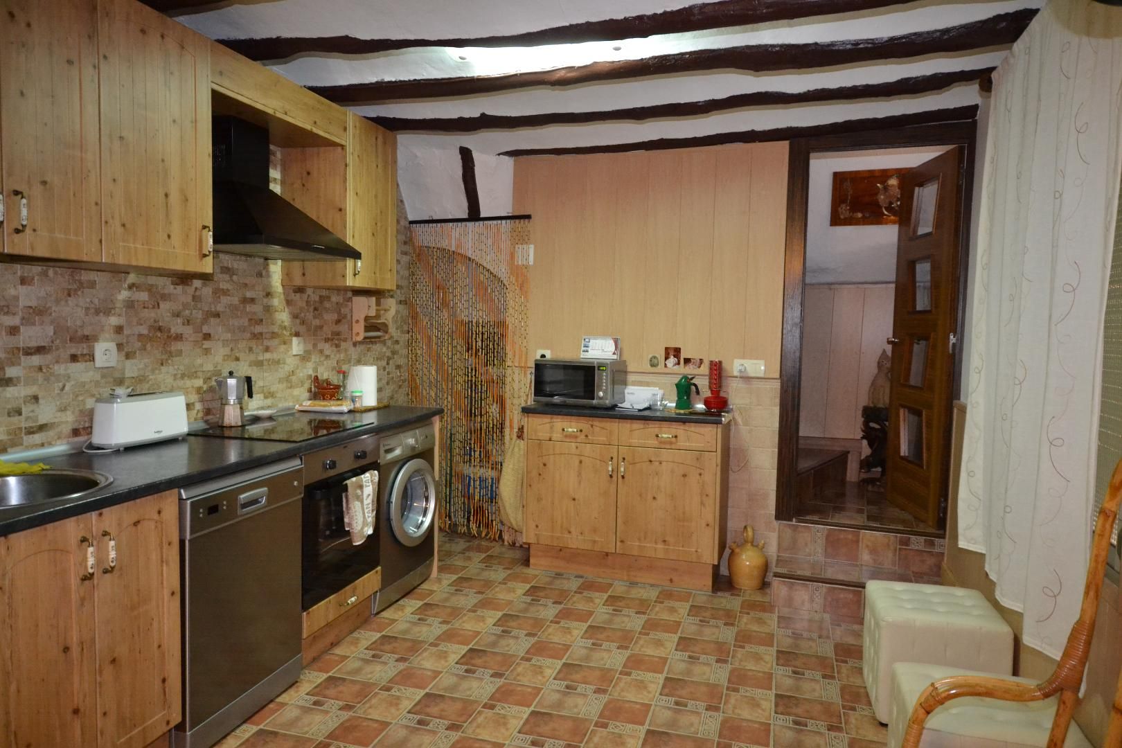 Kitchen of Single-family semi-detached for sale in Mediana de Aragón  with Terrace