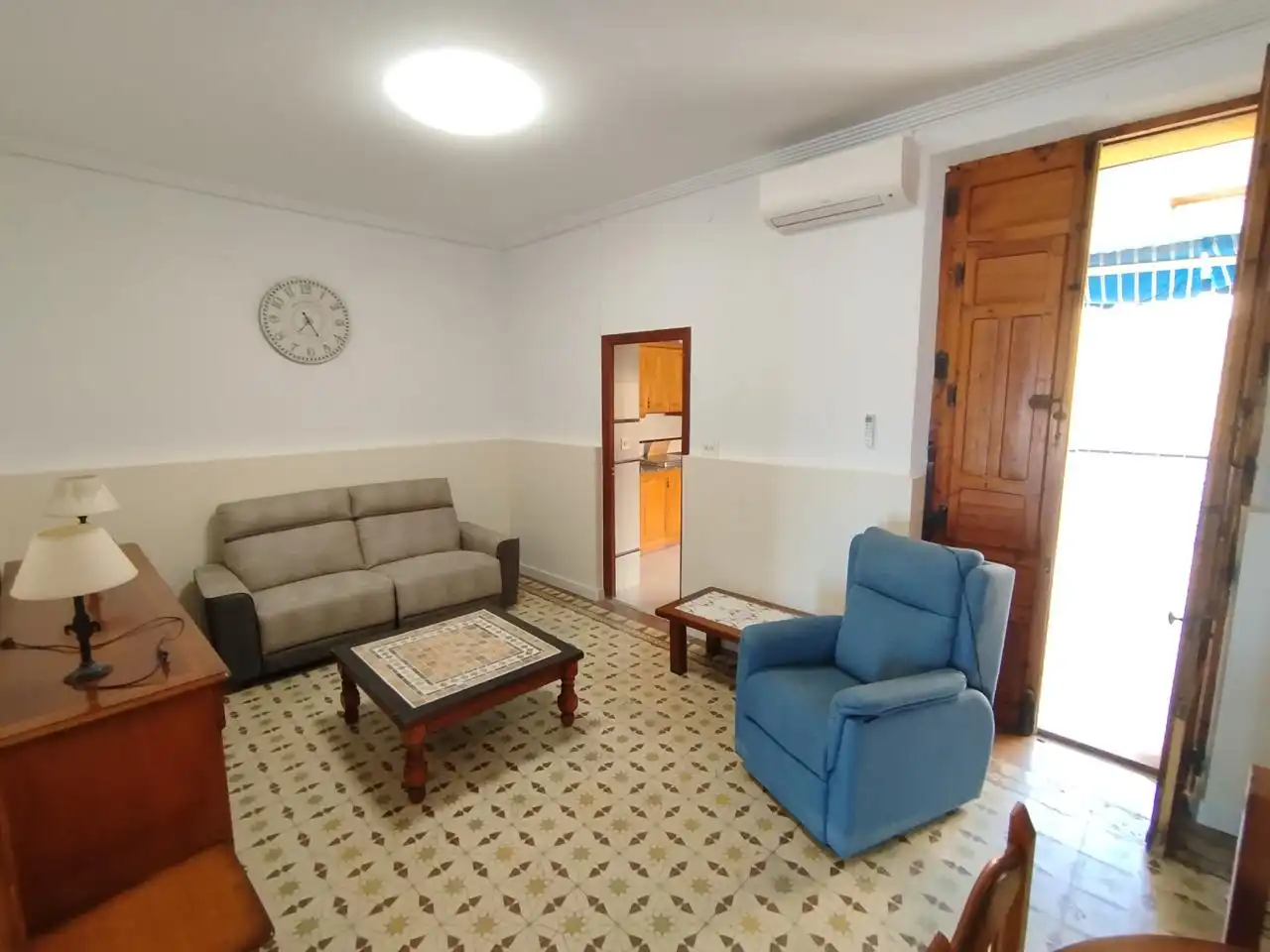 Living room of Houses for rent in El Campello  with Air Conditioner, Terrace and Furnished