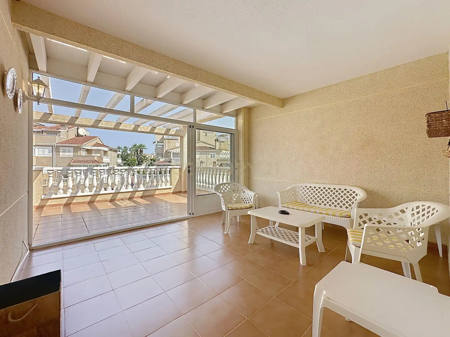 Terraza de Casa adosada en venta en Orihuela con Aire acondicionado, Jardín privado y Trastero