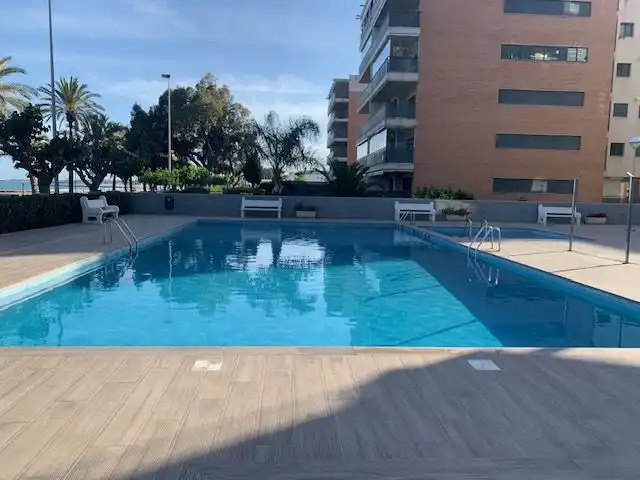 Piscina de Apartamento de alquiler en Benicasim / Benicàssim con Terraza y Trastero