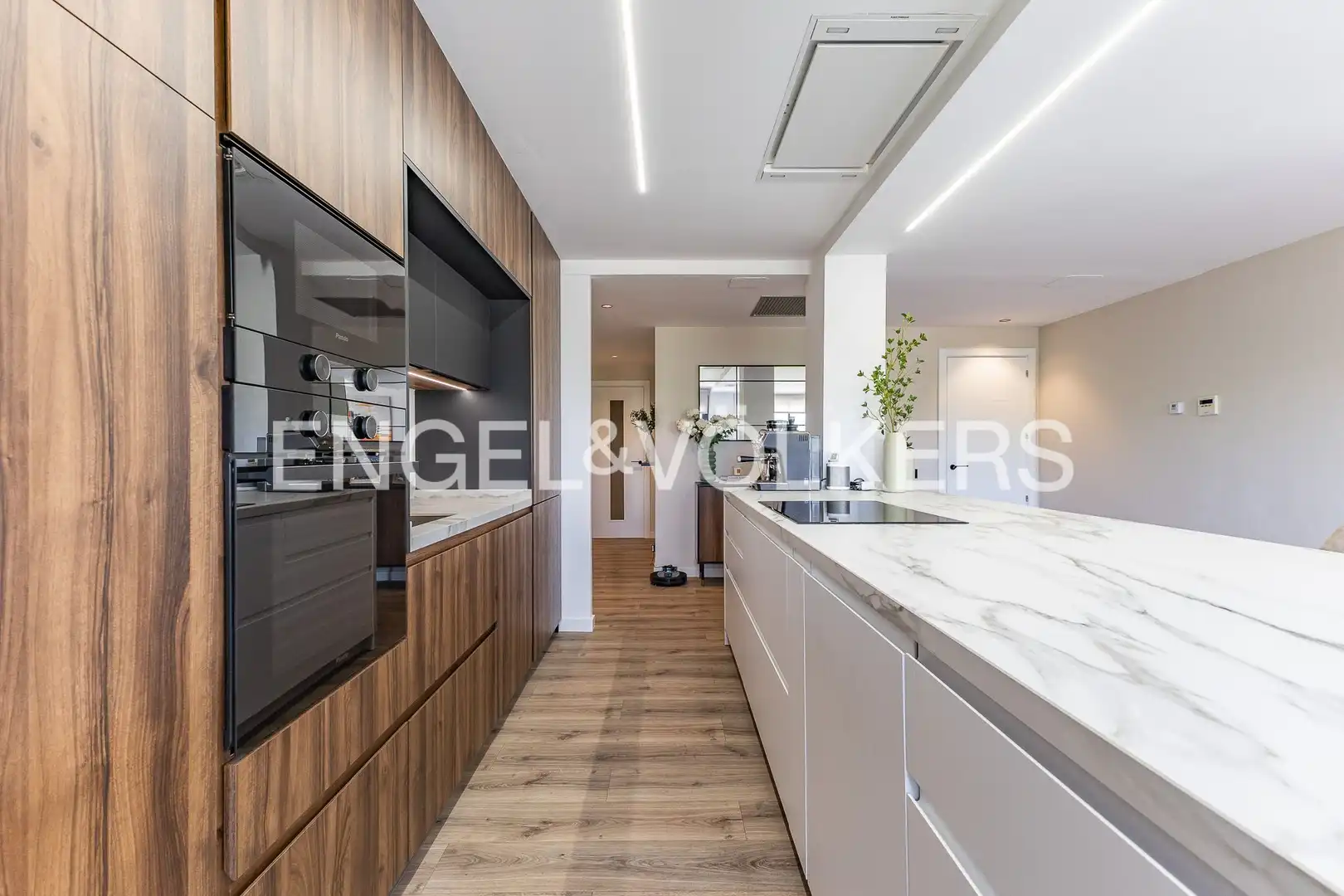 Kitchen of Flat for sale in Sabadell  with Air Conditioner, Heating and Parquet flooring