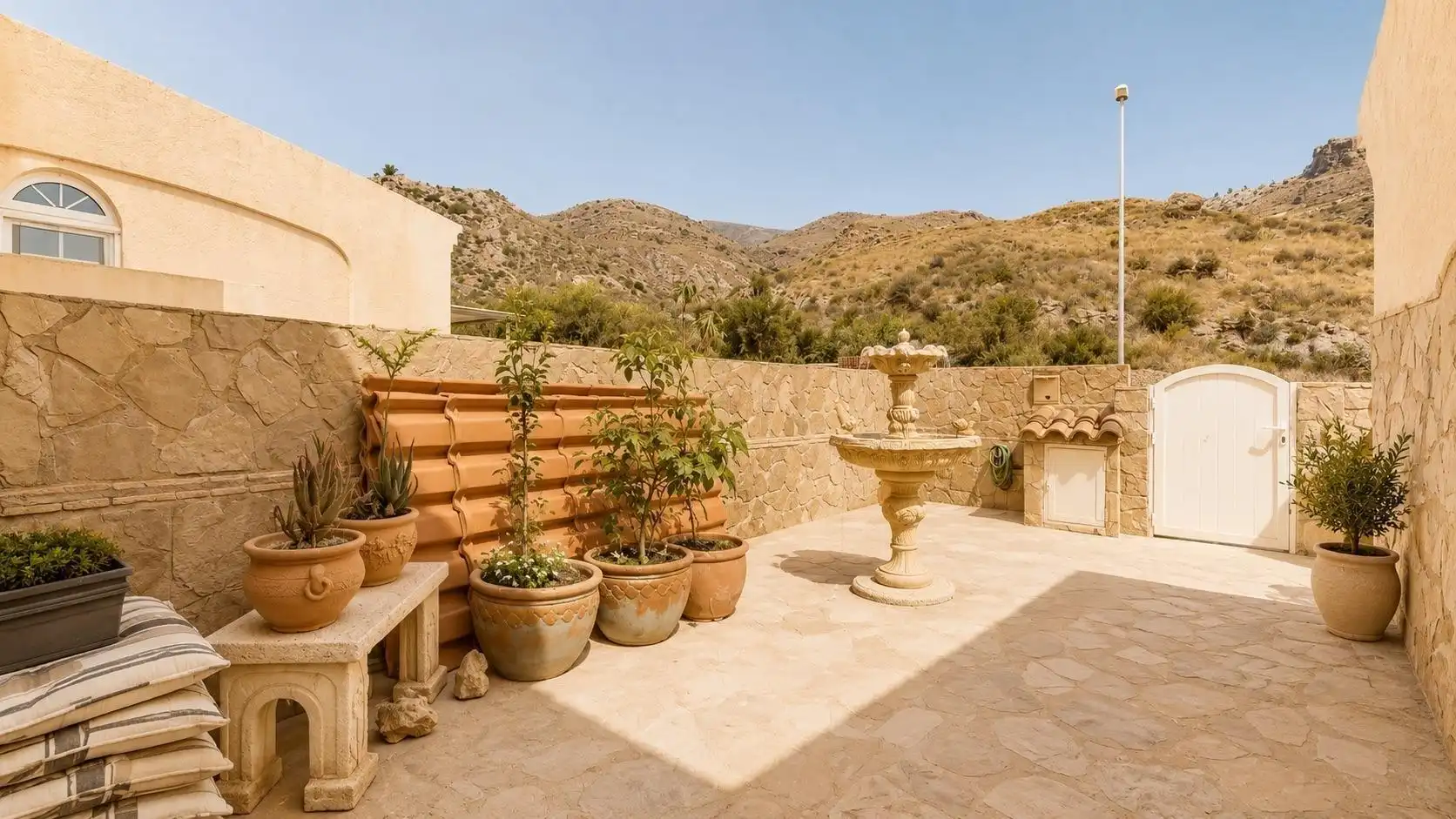 Terraza de Casa o chalet en venta en Vícar con Aire acondicionado, Calefacción y Jardín privado