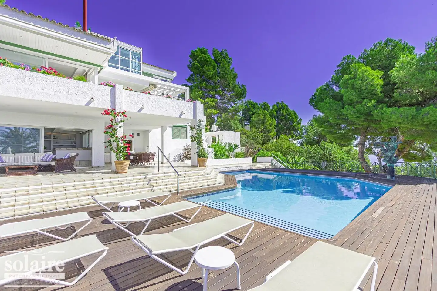 Jardín de Casa o chalet en venta en Altea con Aire acondicionado, Calefacción y Jardín privado