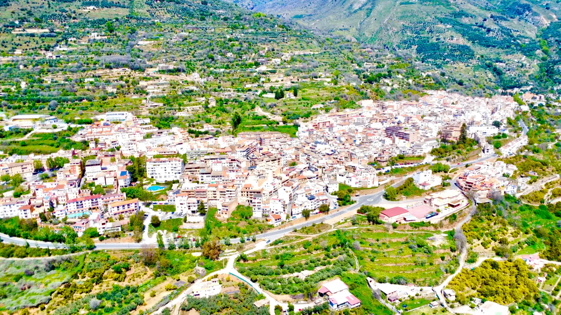 Vista exterior de Casa o chalet en venta en Lanjarón con Jardín privado y Amueblado