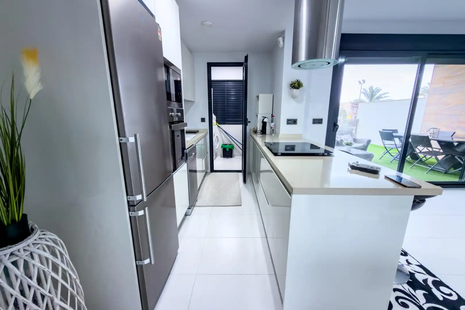 Kitchen of Ground floor for sale in Pilar de la Horadada  with Air Conditioner, Heating and Private garden