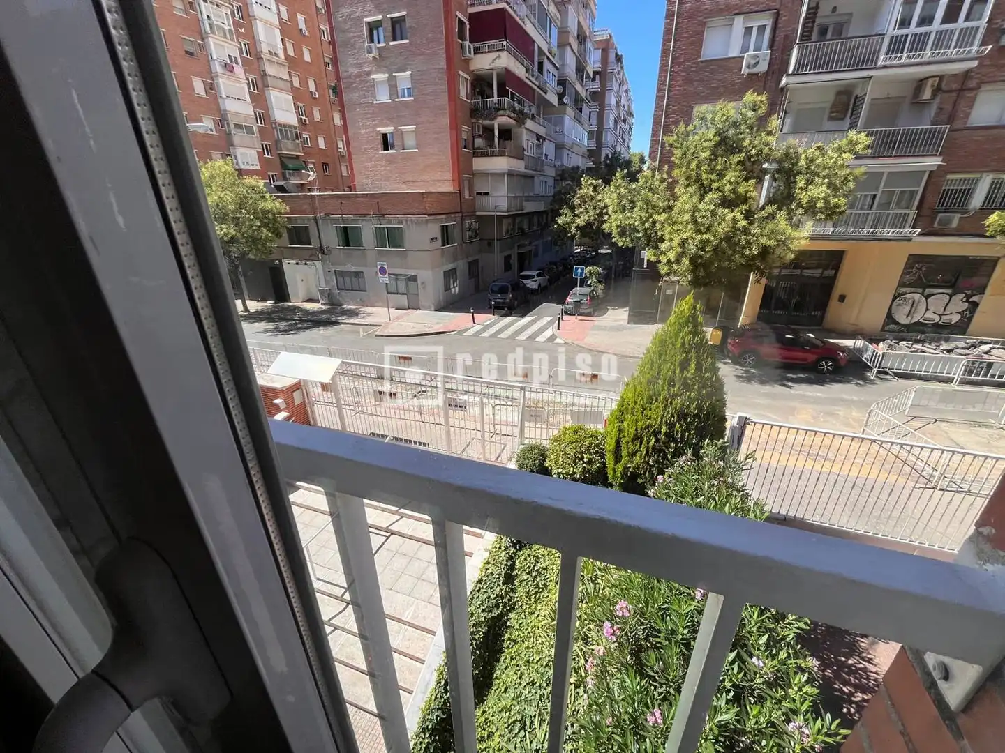 Exterior view of Flat for sale in Madrid  with Air Conditioner, Heating and Private garden