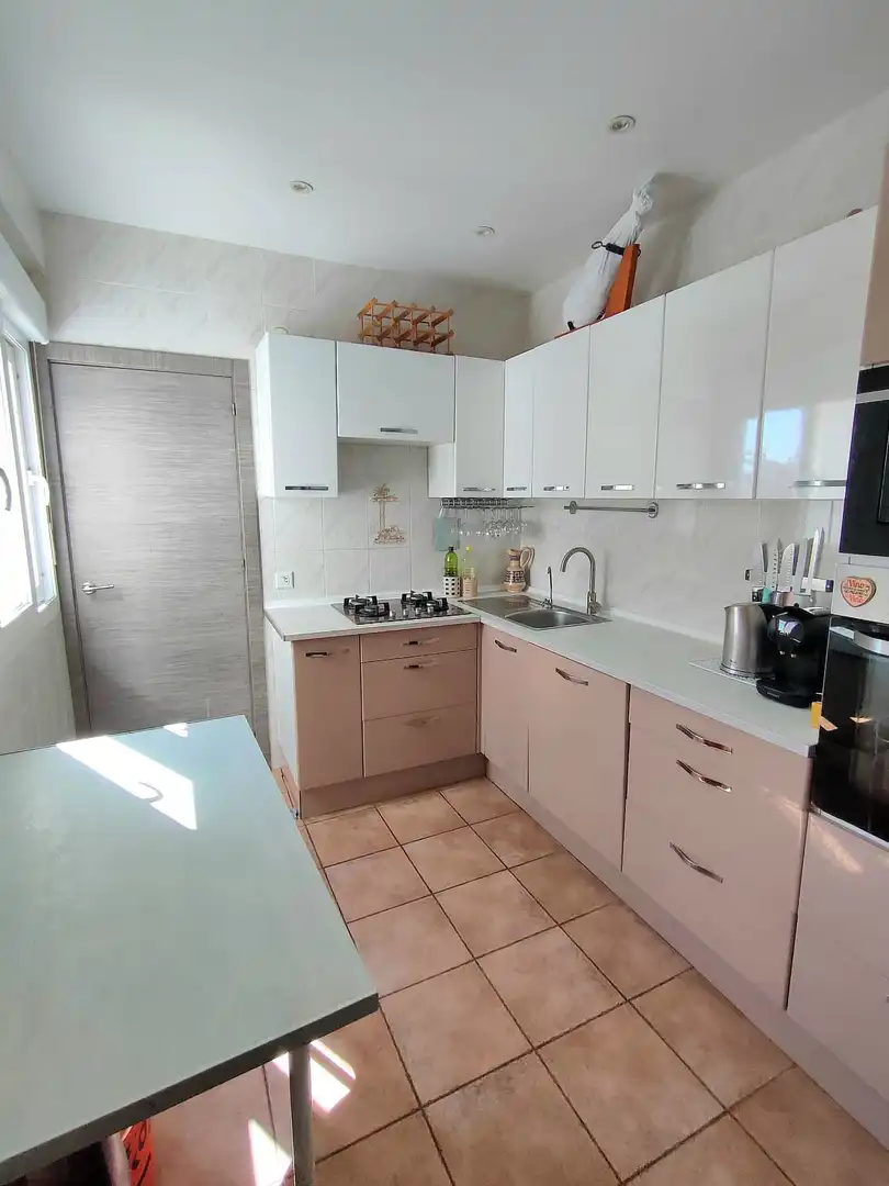 Cocina de Apartamento en venta en Guardamar del Segura con Aire acondicionado, Terraza y Amueblado
