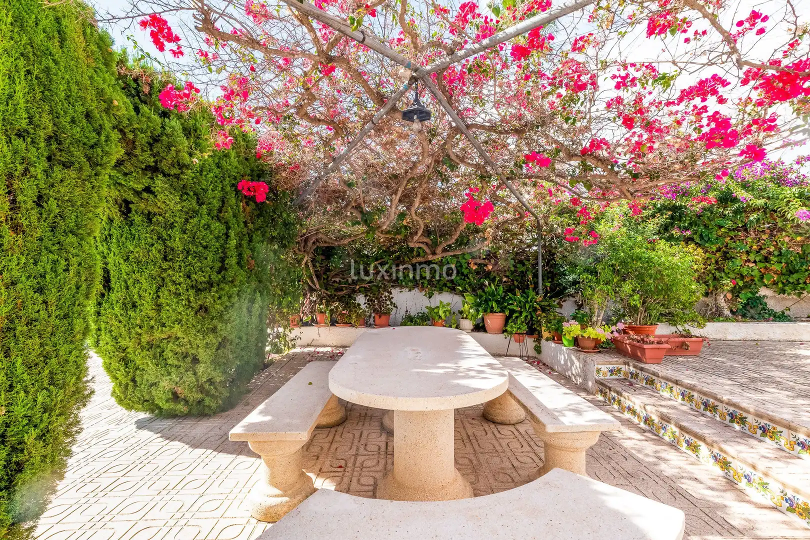 Garden of Houses for sale in L'Alfàs del Pi  with Terrace, Storage room and Swimming Pool