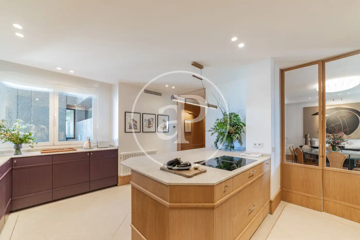 Küche von Wohnung zum Verkauf in Madrid mit Klimaanlage, Heizung und Terrasse
