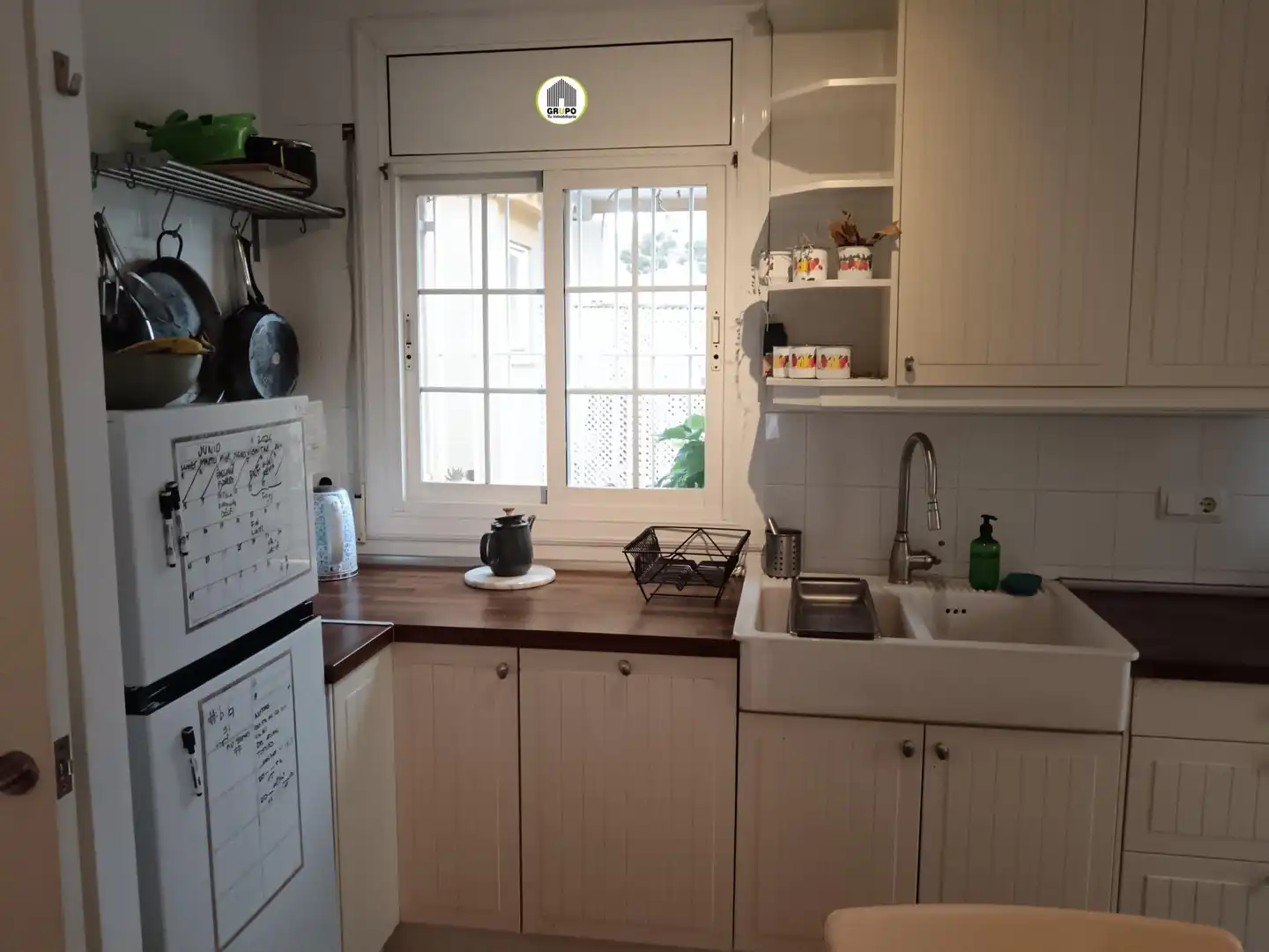 Cocina de Ático de alquiler en Esplugues de Llobregat con Aire acondicionado, Calefacción y Terraza