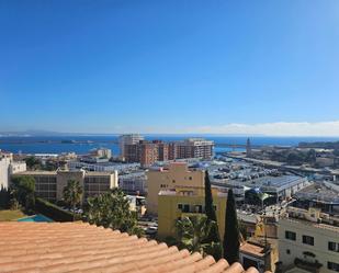 Vista exterior de Àtic en venda en  Palma de Mallorca amb Aire condicionat, Jardí privat i Terrassa