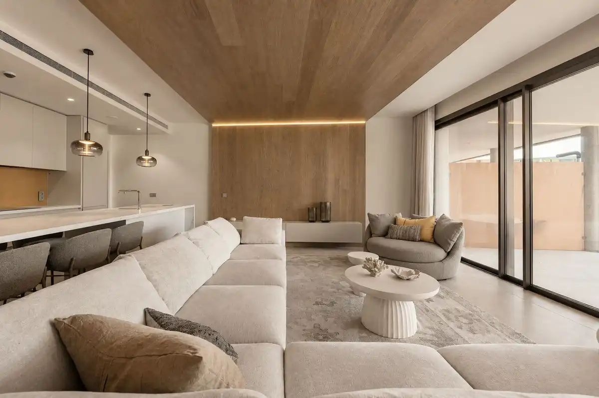 Wohnzimmer von Erdgeschoss zum Verkauf in Fuengirola mit Terrasse und Abstellraum