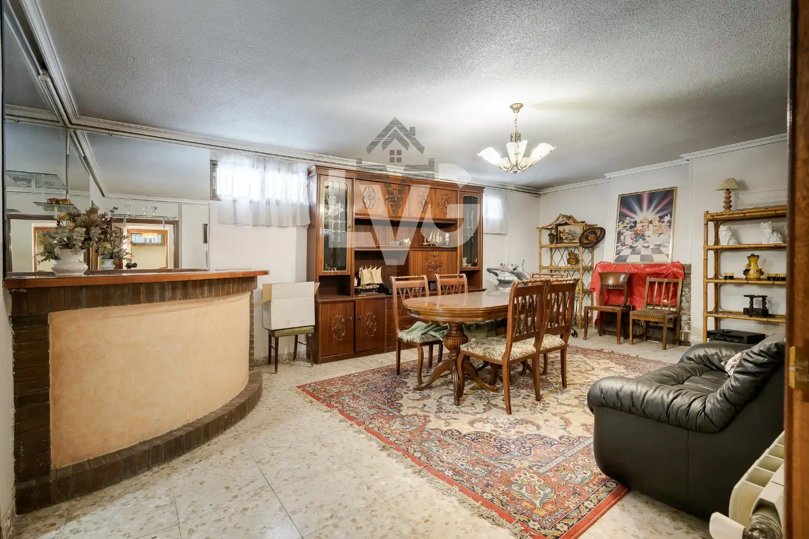 Wohnzimmer von Haus oder Chalet zum Verkauf in Fuente El Saz de Jarama mit Heizung, Möbliert und Ofen