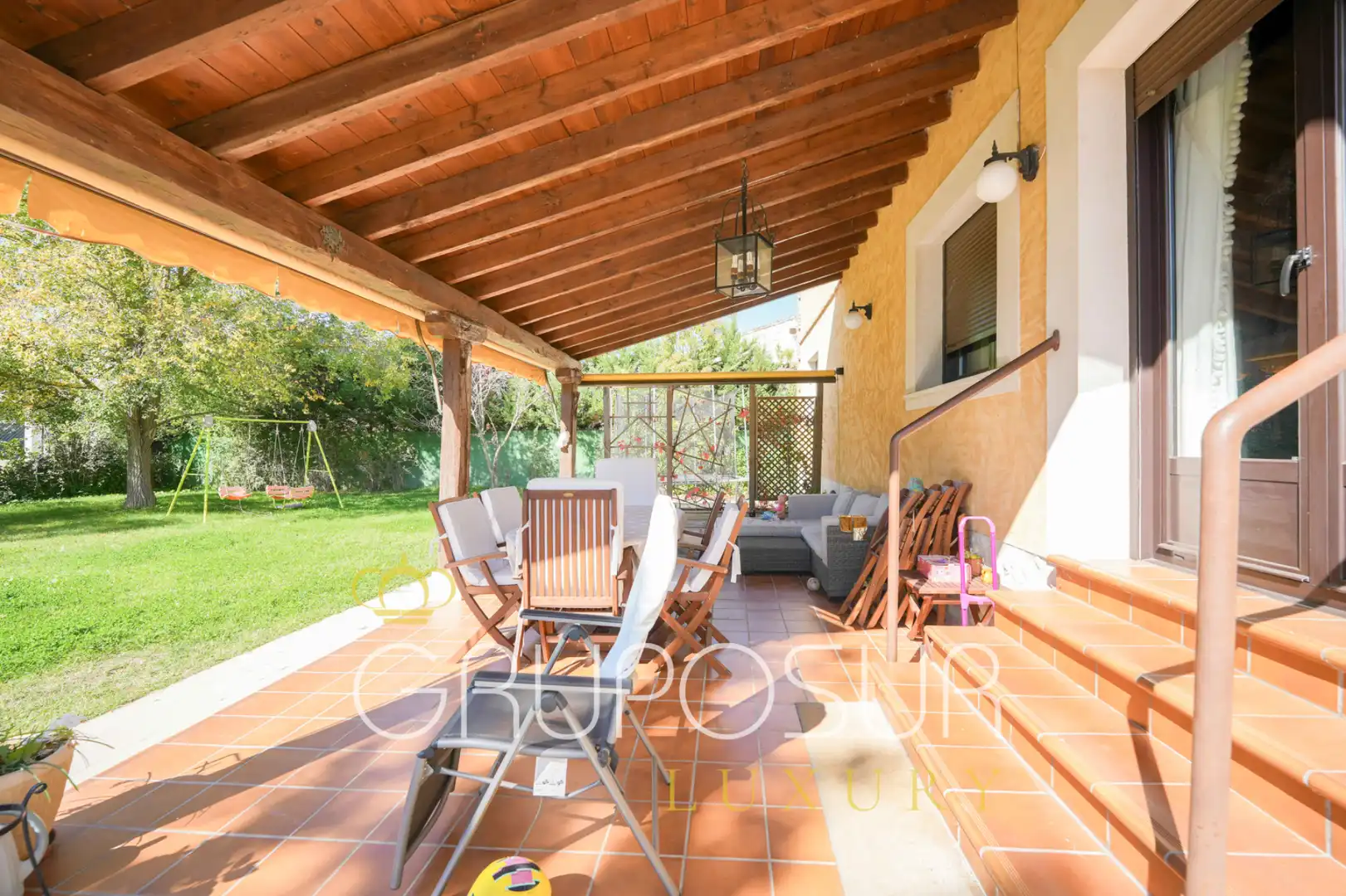 Jardín de Casa o chalet en venta en Boecillo con Calefacción, Jardín privado y Terraza