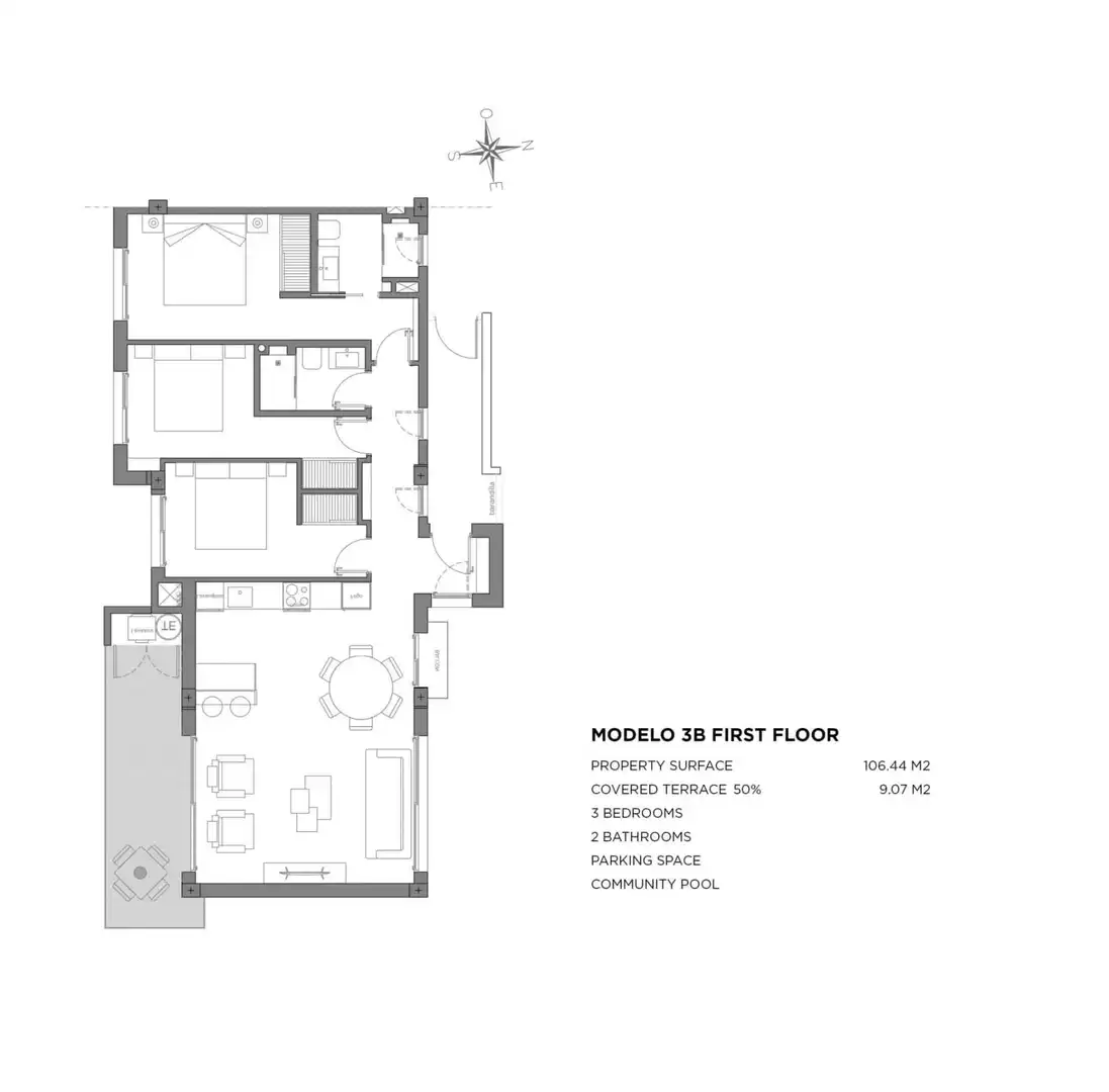 Mini appartamento con piscina in vendita a Centro, imagen 9