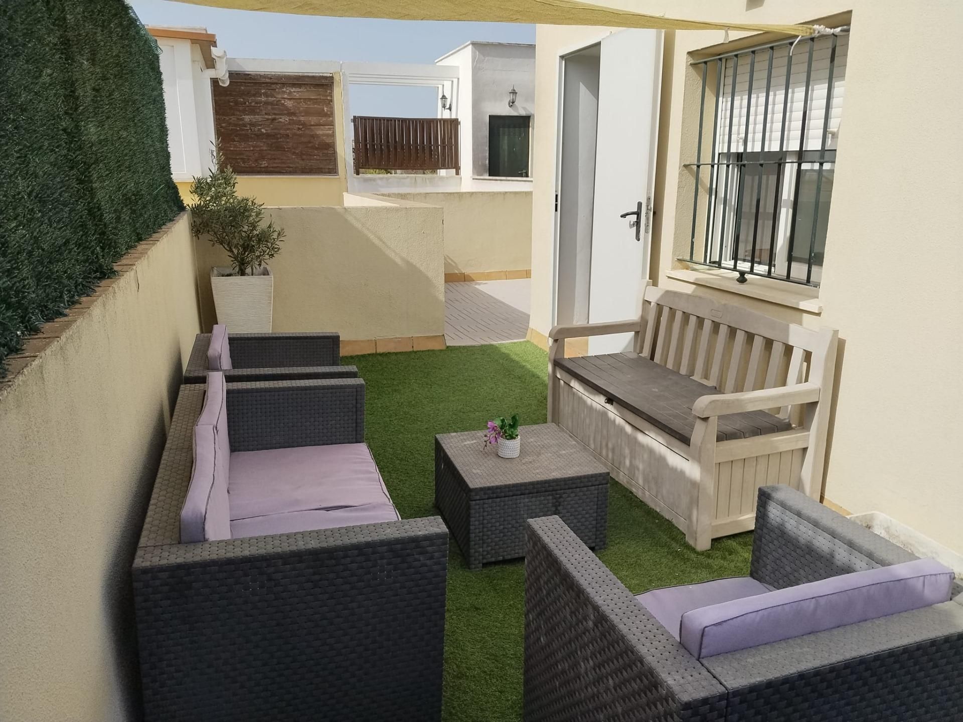 Terrace of Single-family semi-detached for sale in Chiclana de la Frontera  with Air Conditioner and Terrace