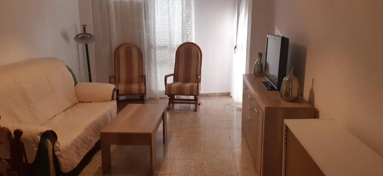 Wohnzimmer von Wohnung zum Verkauf in Alcalá del Río mit Klimaanlage, Terrasse und Möbliert