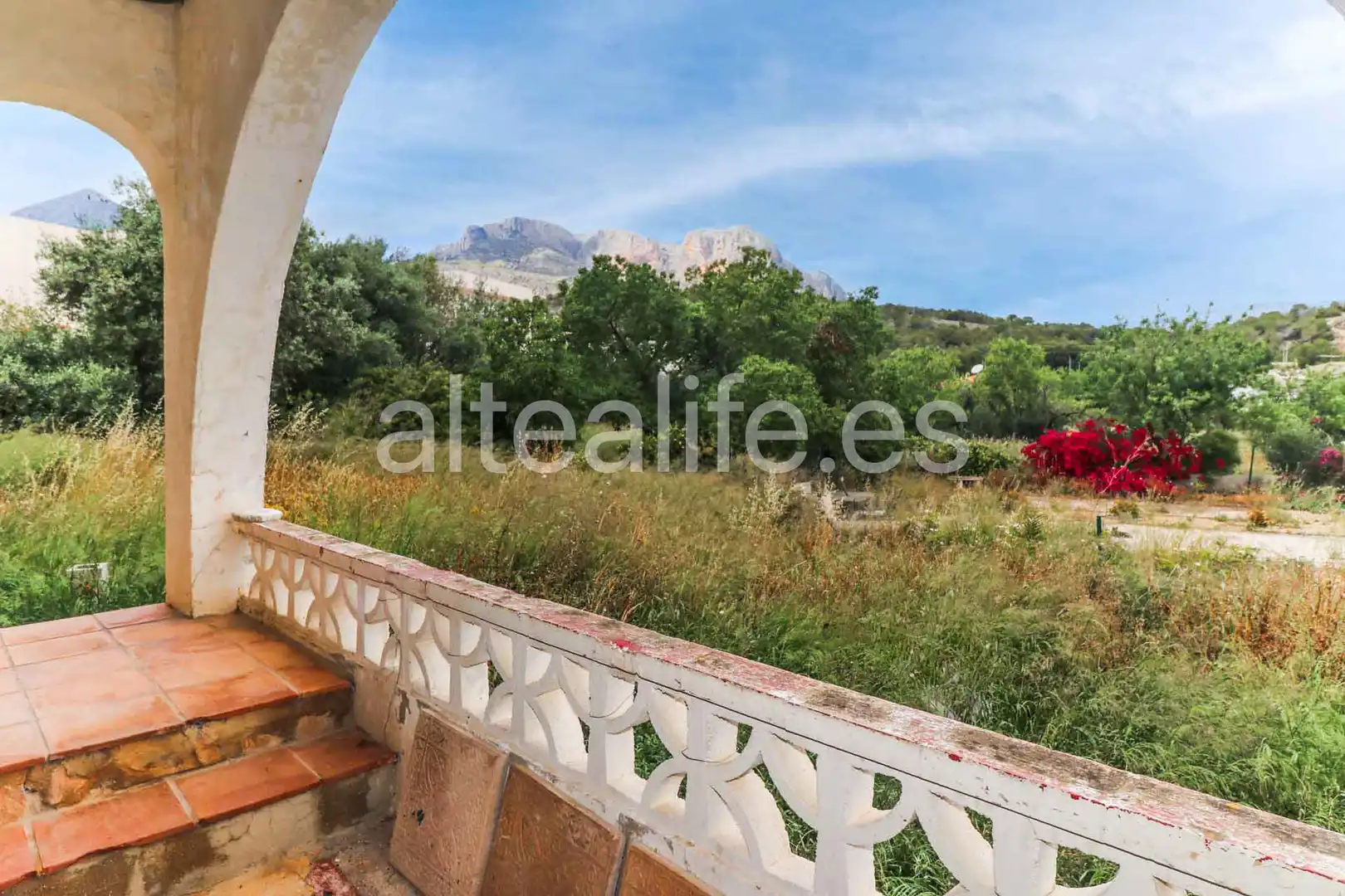 Jardín de Casa o chalet en venta en La Nucia con Aire acondicionado, Jardín privado y Terraza