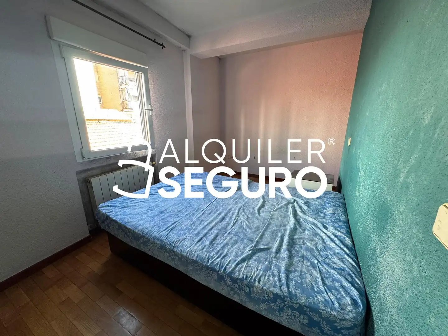 Bedroom of Flat for rent in Madrid  with Heating and Furnished