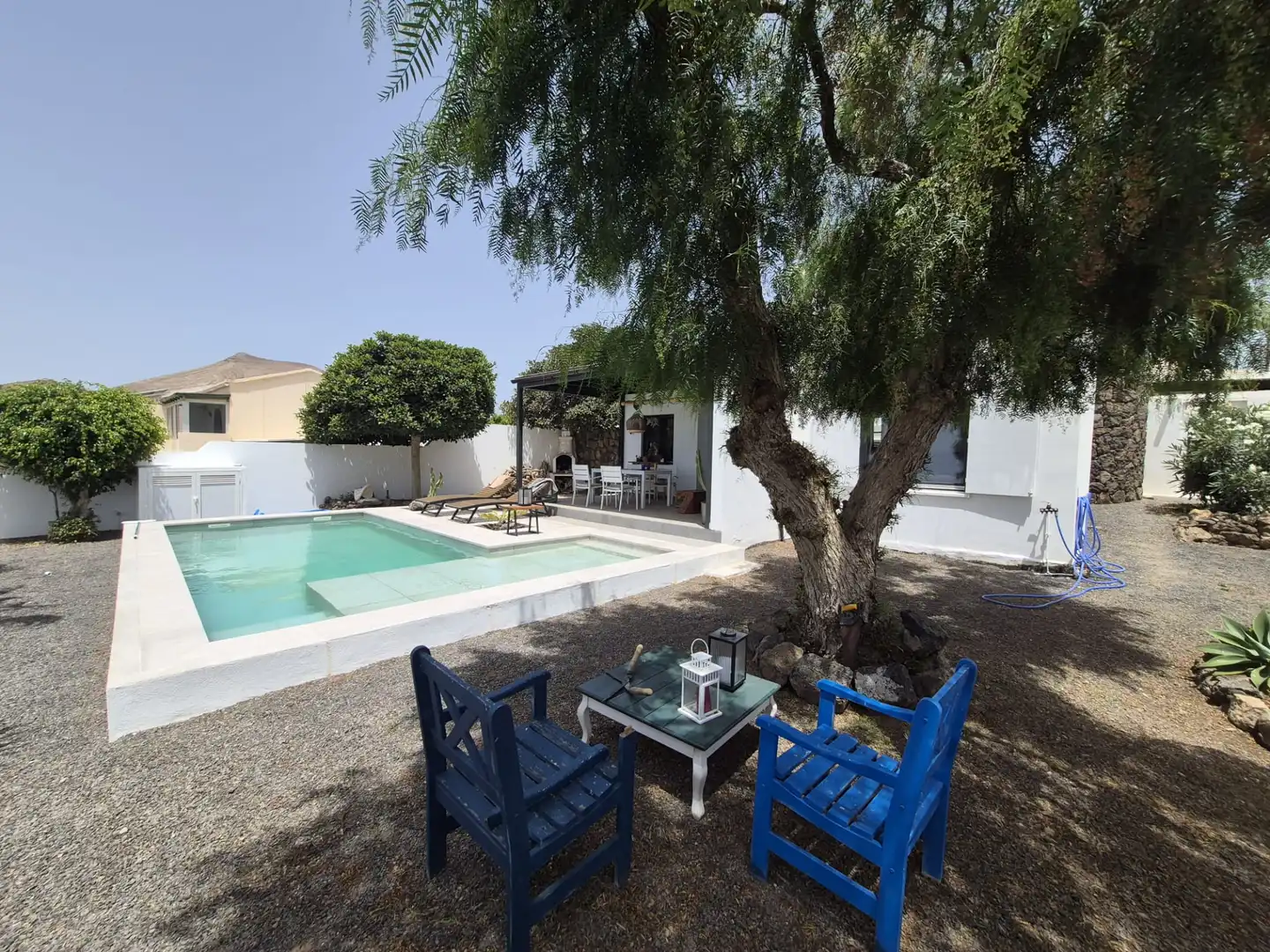 Jardí de Casa o xalet en venda en San Bartolomé amb Aire condicionat, Jardí privat i Terrassa