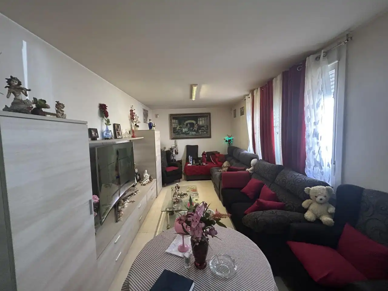 Sala d'estar de Casa o xalet en venda en Fontellas amb Calefacció, Terrassa i Traster