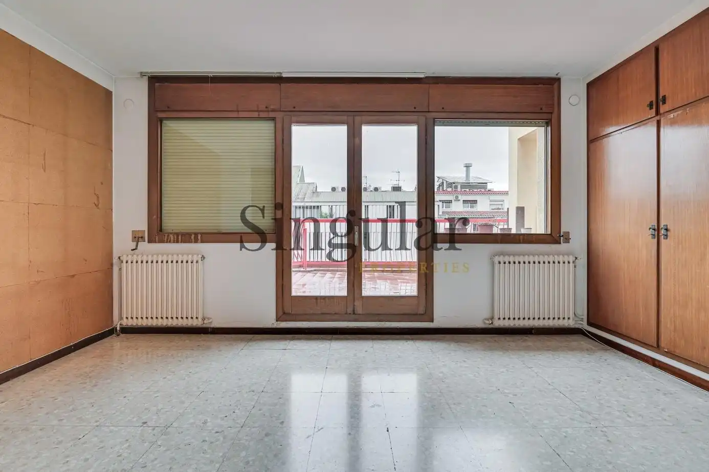 Sala de estar de Ático en venta en Barcelona con Calefacción, Terraza y Piscina