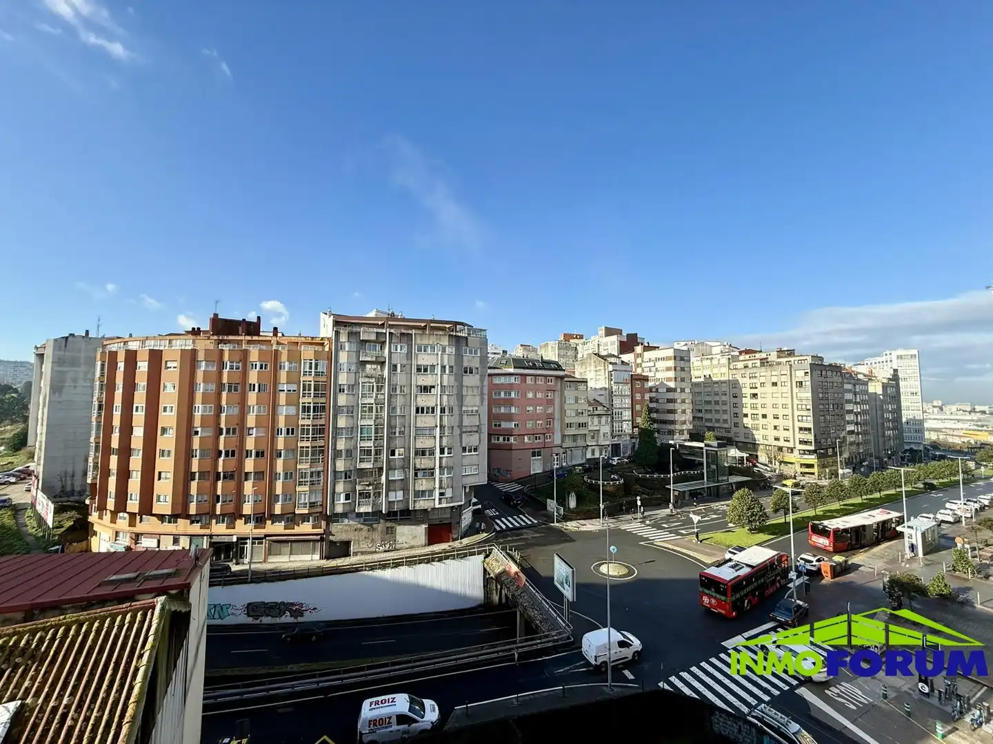 Vista exterior de Pis en venda en A Coruña Capital  amb Parquet