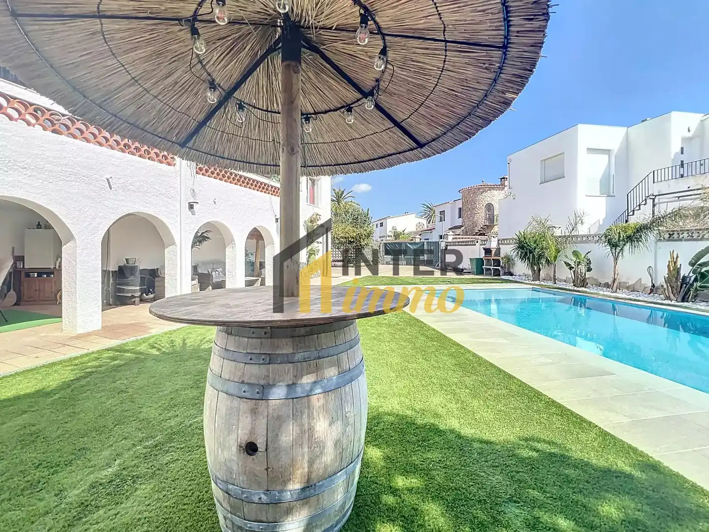 Vista exterior de Casa o chalet en venta en Empuriabrava con Aire acondicionado