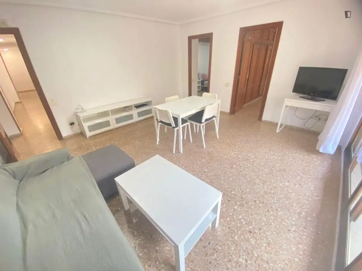 Living room of Apartments for rent in Valencia  with Furnished, Oven and Washing machine