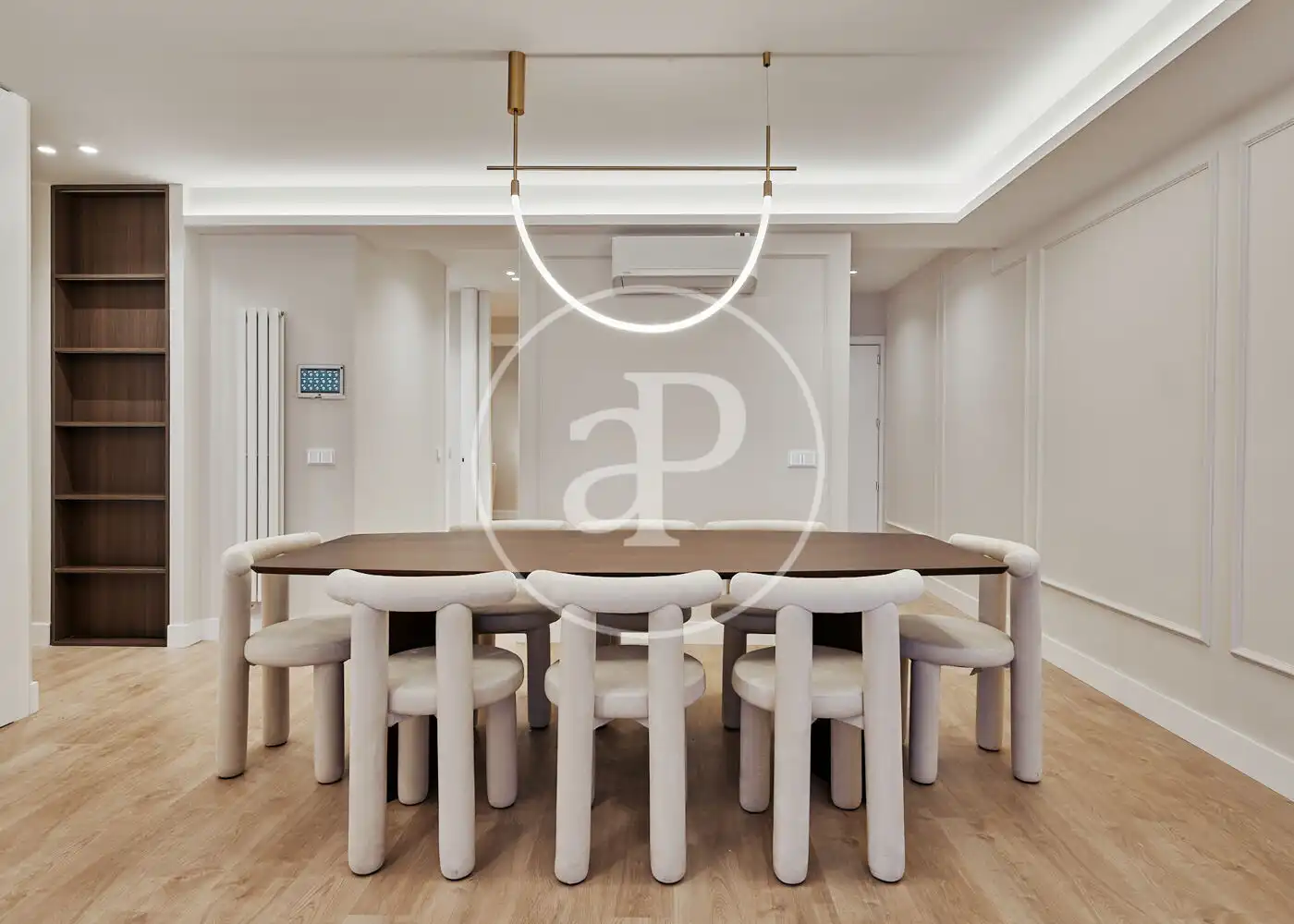 Dining room of Flat for sale in Madrid  with Air Conditioner, Heating and Furnished