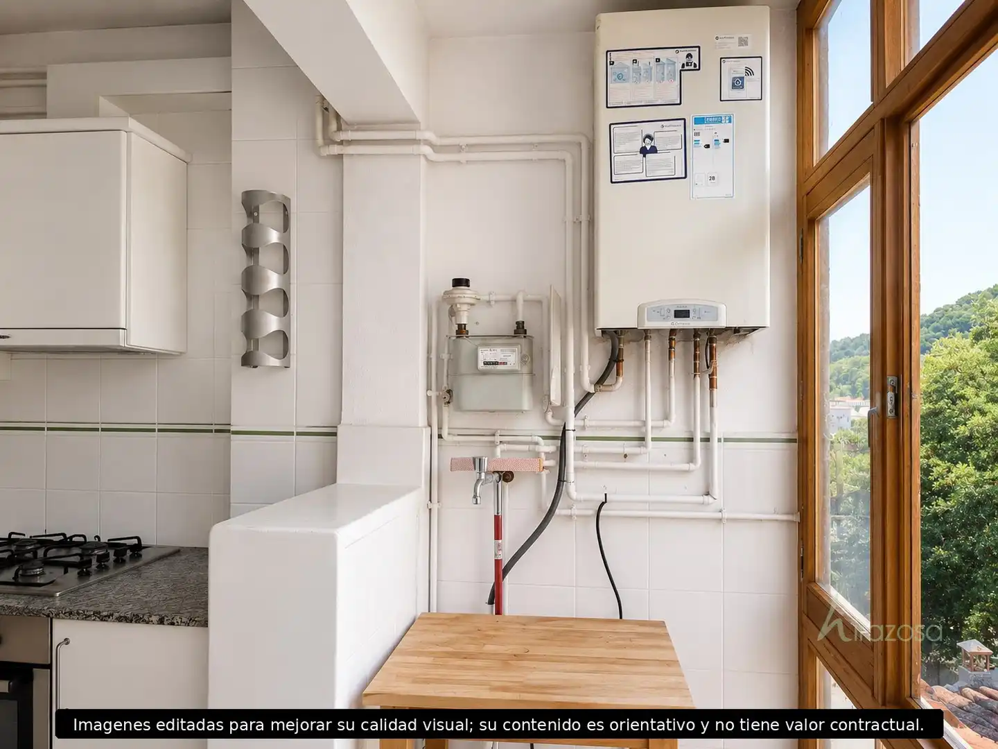 Cocina de Piso en venta en Aiguafreda con Calefacción y Balcón