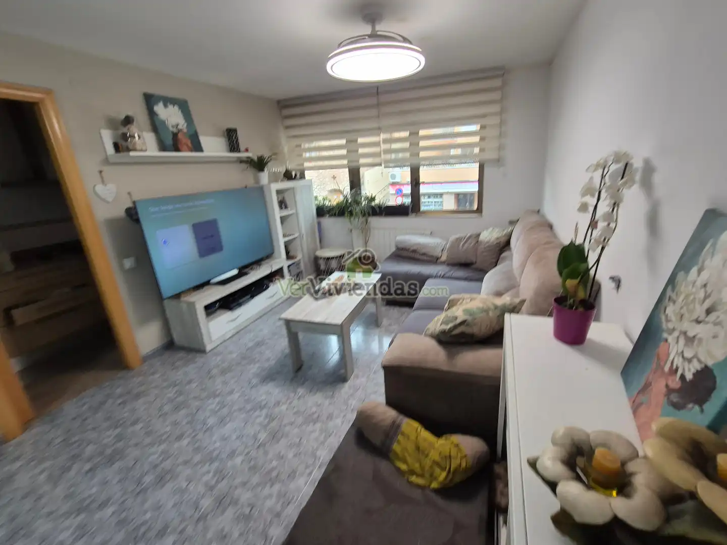 Living room of Flat for sale in Cervelló  with Heating, Oven and Microwave