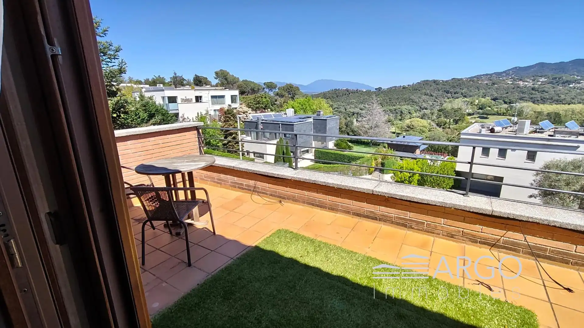 Terraza de Casa o chalet en venta en Vallromanes con Aire acondicionado, Calefacción y Jardín privado