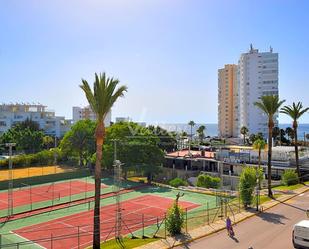 Exterior view of Single-family semi-detached for sale in Sotogrande  with Air Conditioner, Terrace and Storage room