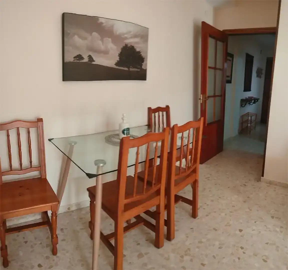 Comedor de Piso de alquiler en Rota con Trastero, Amueblado y Horno
