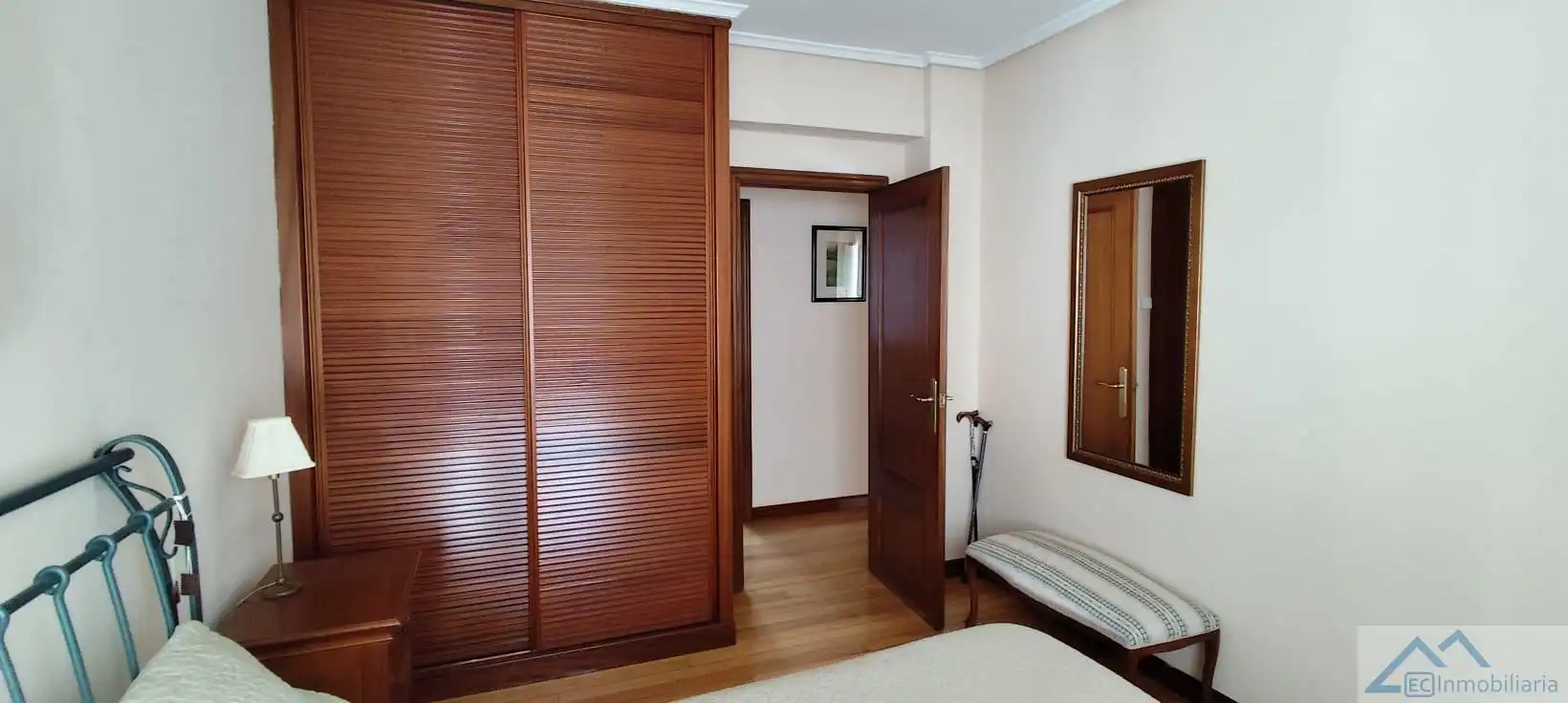 Bedroom of Flat for sale in Santander  with Parquet flooring